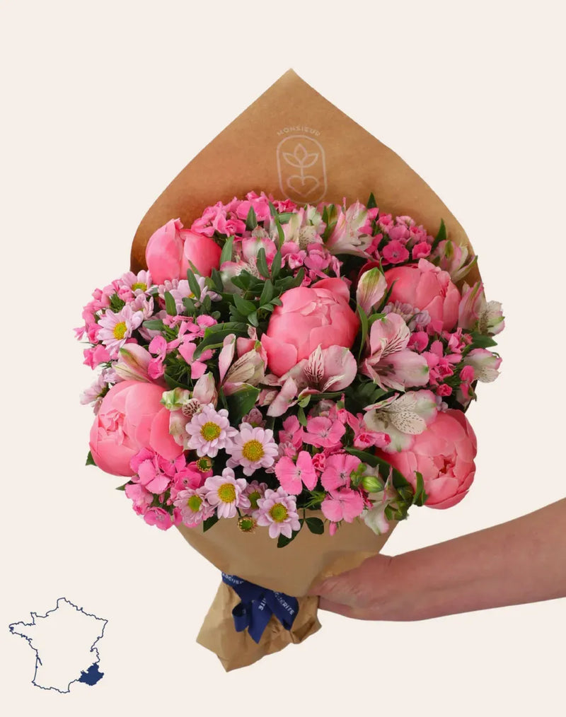 Bouquet de saison - Rose